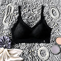Women's Lace-Back Bra - Black (Free Size)