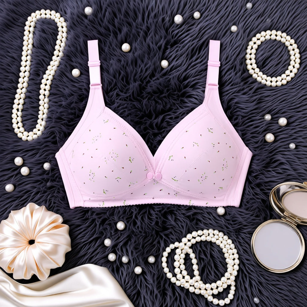 Breastfeeding Maternity Bra - Pink
