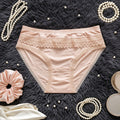 Women's Floral Lace Panty - Cream