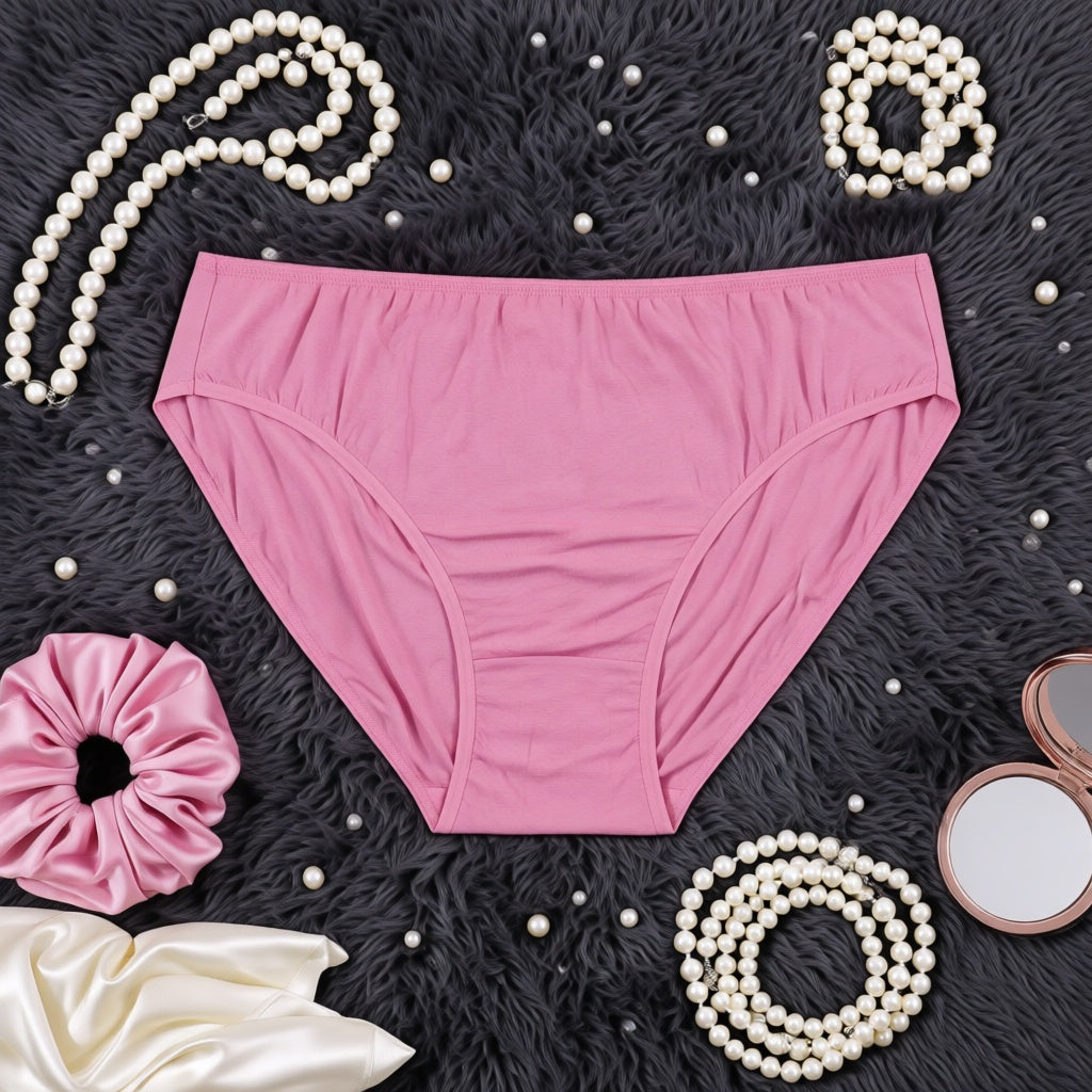 Export Quality Cotton Panty - Pink