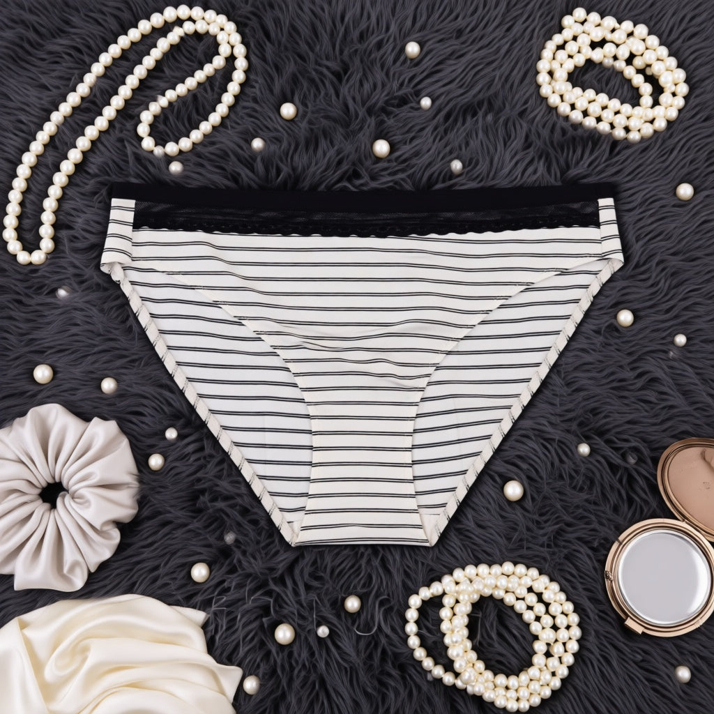 Export Quality Cotton Panty - Striped