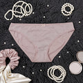 Export Quality Cotton Printed Panty - Light Pink