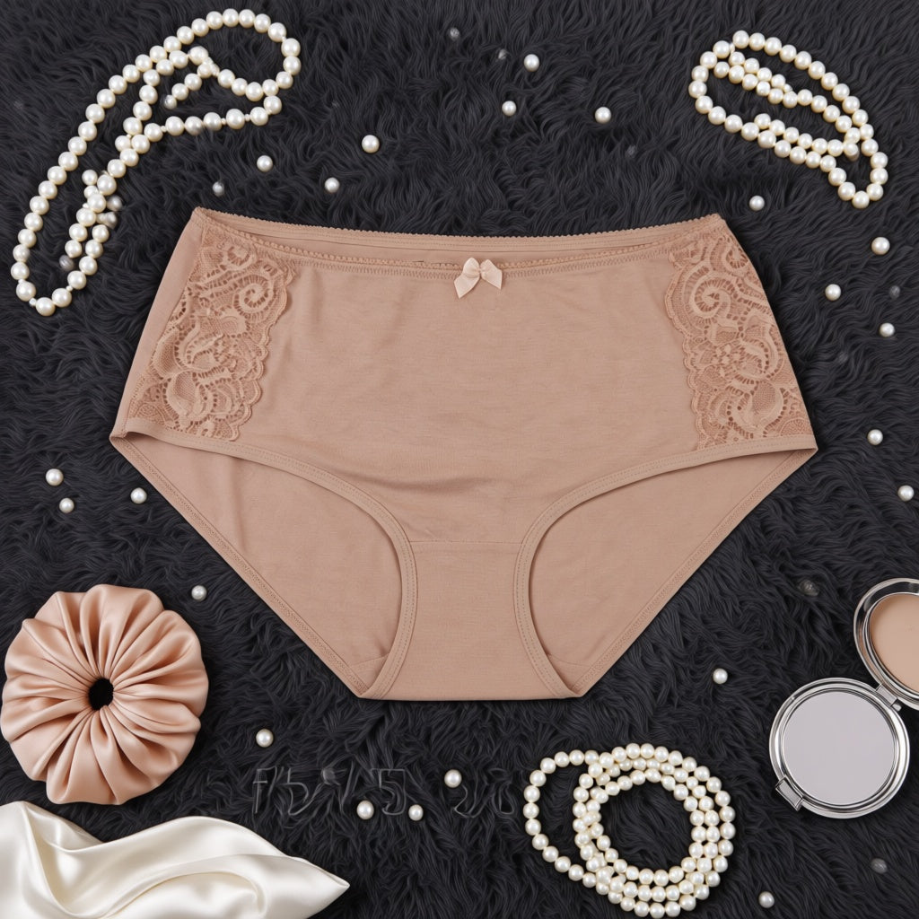 Export Quality Cotton Panty - Beige