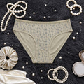 Export Quality Cotton Printed Panty - Olive