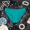 Export Quality Cotton Printed Panty - Turquoise