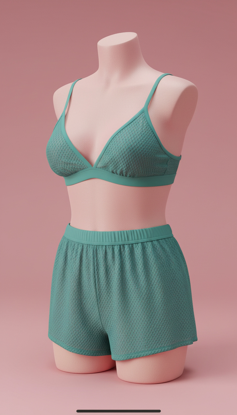 Modal Lounge Bralette Adjustable Straps