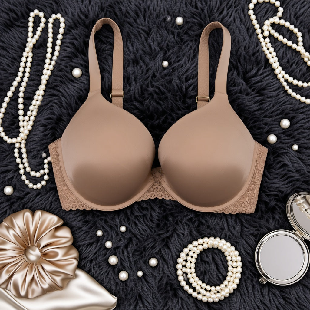 Export Quality Padded Bra - Beige