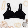 Export Quality Non Padded Bra - Black