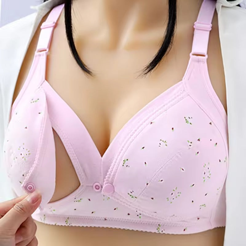 Breastfeeding Maternity Bra - Pink